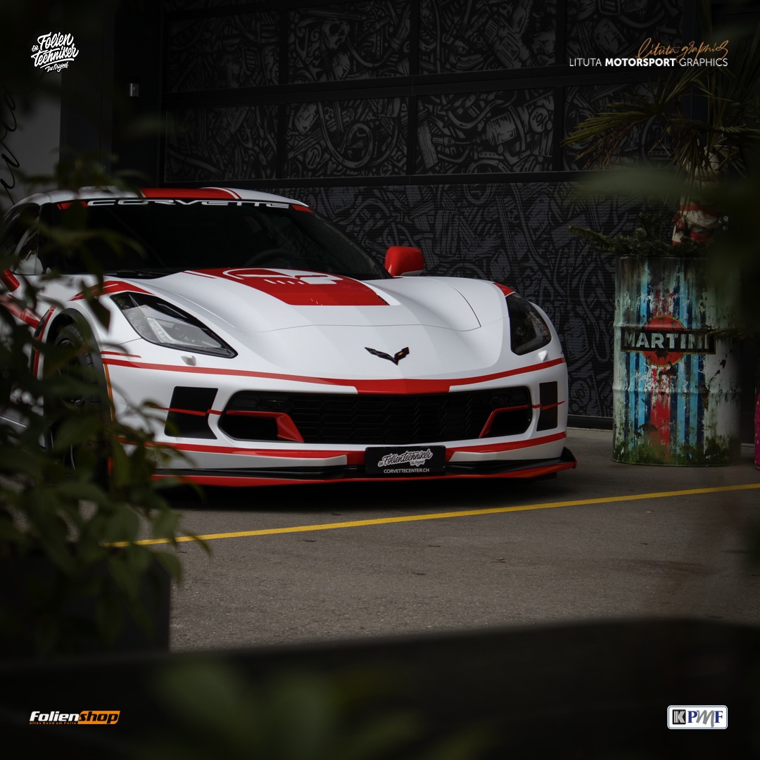 Corvette folieren Schweiz